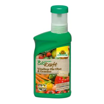 Die BioKraft Vitalkur für Obst & Gemüse in der 300ml Flasche