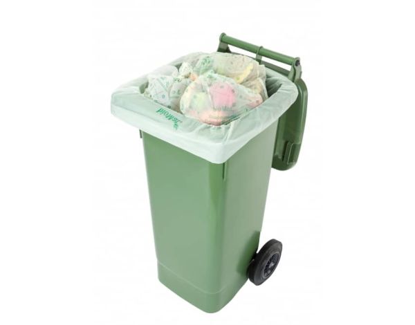 Sac poubelle naturel compostable 80 x 115 cm 32µ 20 sacs Alfapac - Sacs  poubelles